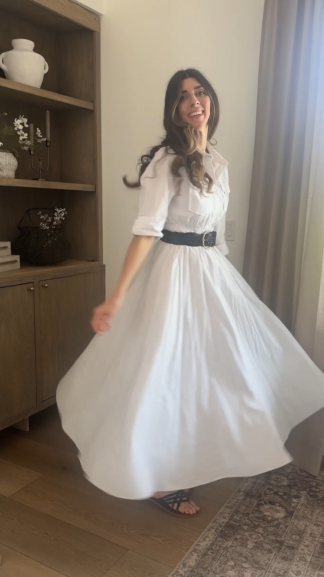 White button down dress, classic chic style that is comfortable and stylish! Amazon basics

#LTKWorkwear #LTKootd #LTKgrwm