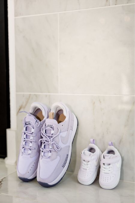 New sneaker pickups for the kids and myself! Love this purple nikes! 

#LTKFindsUnder100 #LTKShoeCrush #LTKStyleTip