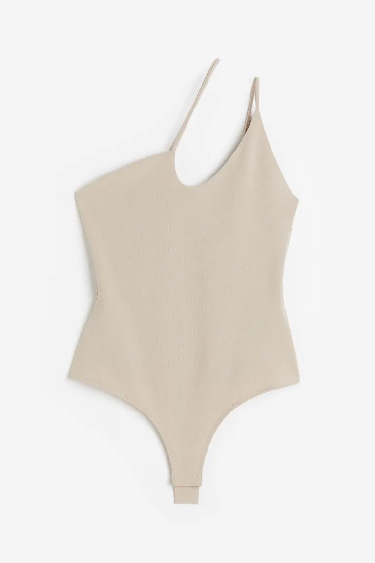 One-shoulder Thong Bodysuit | H&M (US + CA)