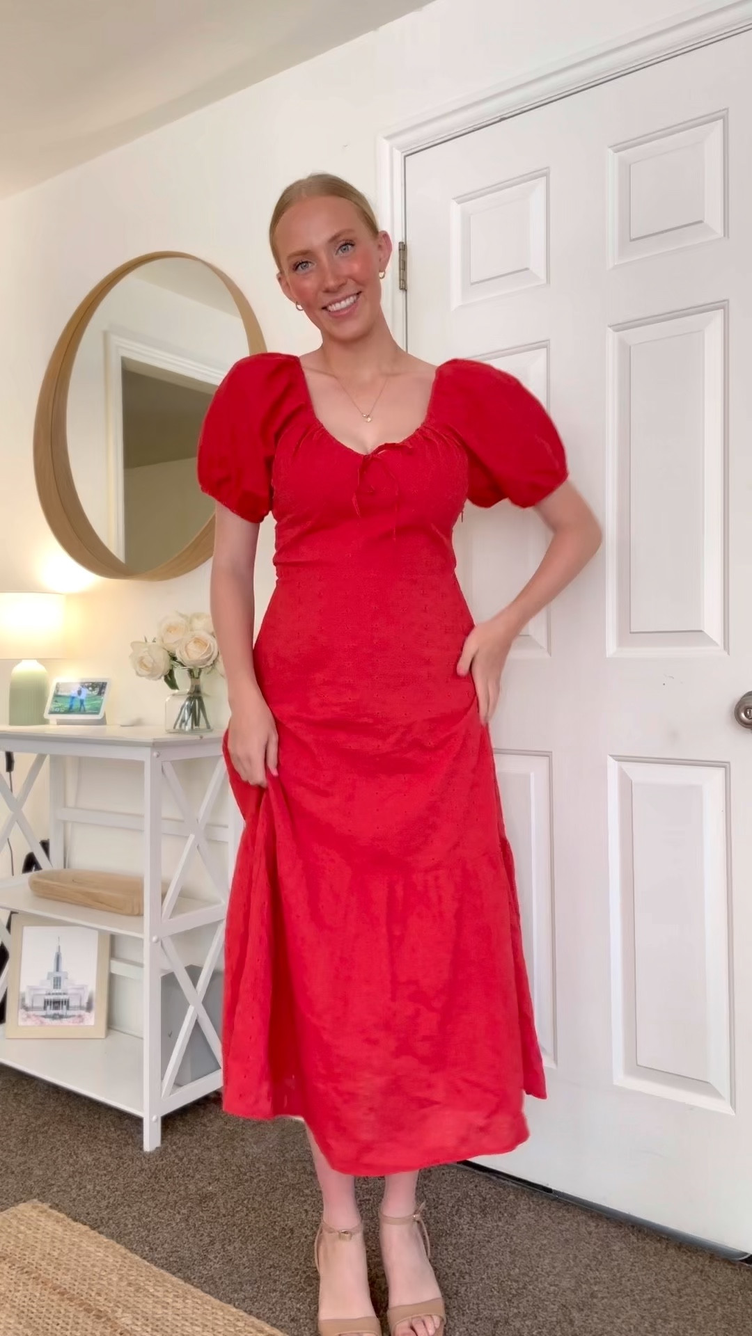 use code EMREEMAY to save $$ at @calledtosurf 🥰

this dress is my favorite for a few reasons! 

1. The hidden zipper on the side! This makes it SO easy to take on & off, without ruining the style!

2. The smocked fabric on the back! Not only does this help snatch your waist… But it ensures it fits your body perfectly! 

3. The adjustable neckline! You can adjust the neckline based on the style you want! & it is STRETCHY! This is perfect if you are looking for a nursing friendly dress. 

4. Flowy yet fitted! You get the best of both worlds! Fitted enough to give your body shape, but flowy enough to have room go move! 

5. The details… Literally stunning! 



#LTKWedding #LTKStyleTip #LTKSaleAlert