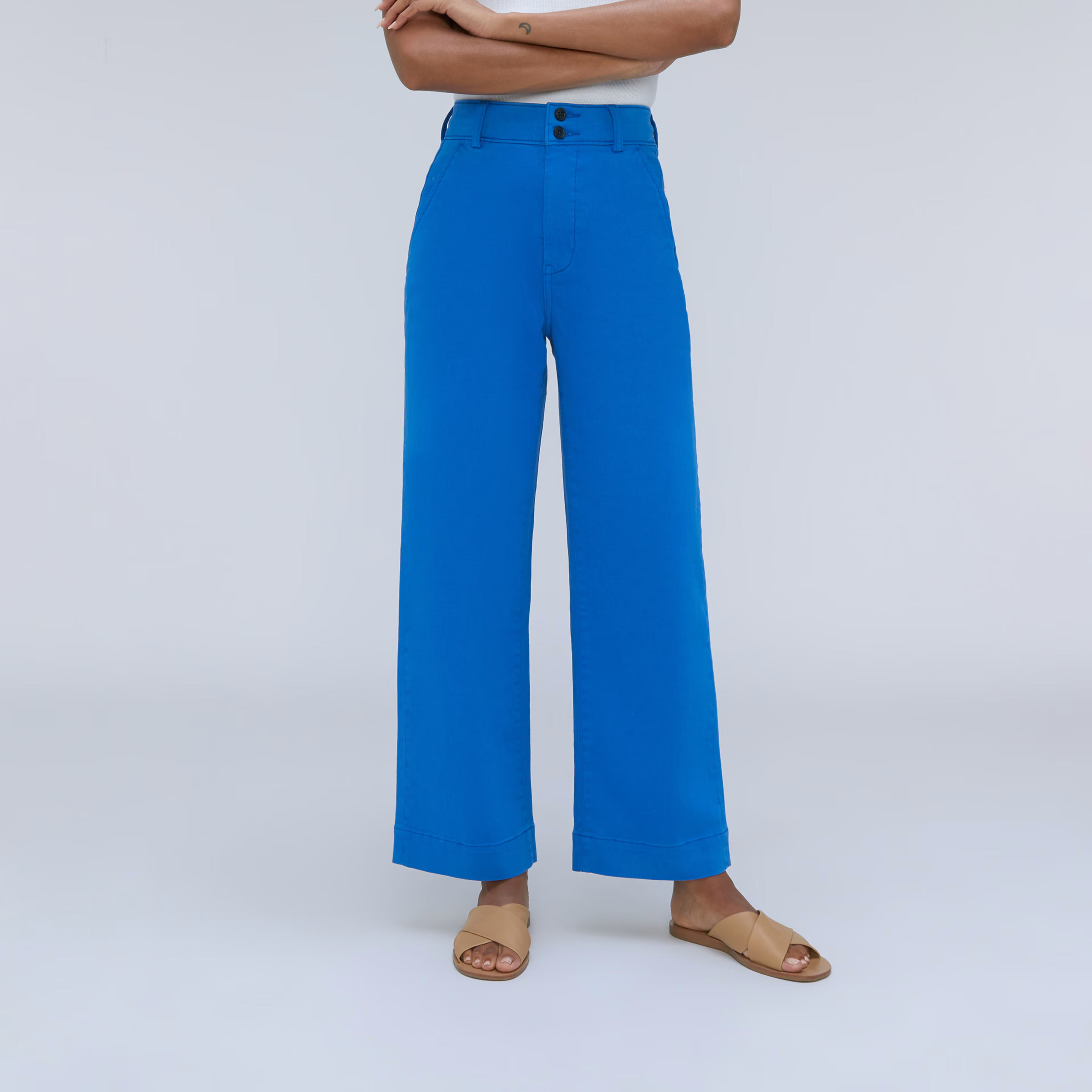 The Organic Wide-Leg Pant | Everlane