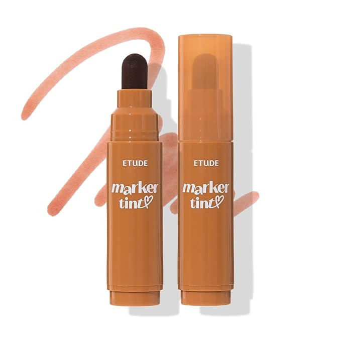 ETUDE Dear Darling Marker Tint #12 mocha brown | Hydrating & Long Lasting Lip Stain | High Pigmen... | Amazon (US)