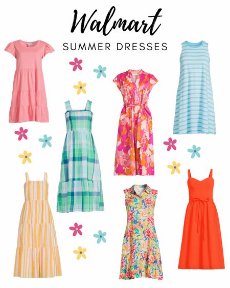 Walmart has the cutest summer dresses at great prices! So many colors and styles to choose from! #WalmartPartner #WalmartFashion @walmartfashion 

#LTKstyletip #LTKSeasonal #LTKunder50