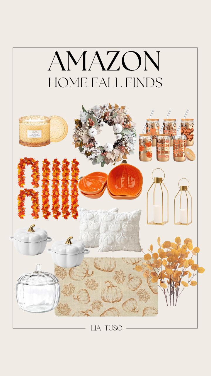 Amazon Home Fall Finds || Amazon Home Finds || Amazon Home Decor || Fall Decor || Fall Home Decor || Cozy Home Vibes || Home Decor Inspo || Fall Style For Home || Seasonal Decor 

 #LTKSeasonal #LTKHome