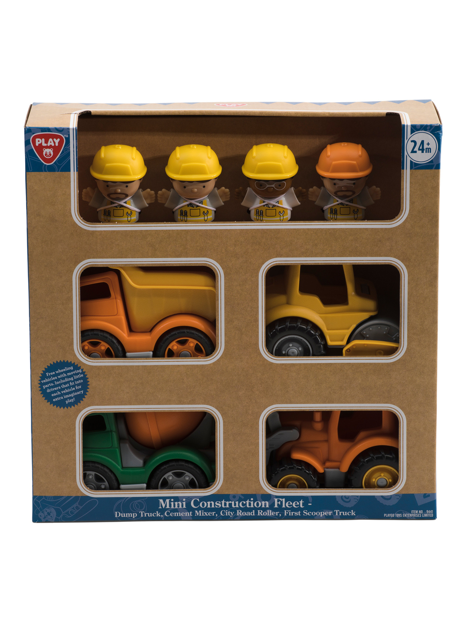 Mini Construction Fleet Playset | TJ Maxx