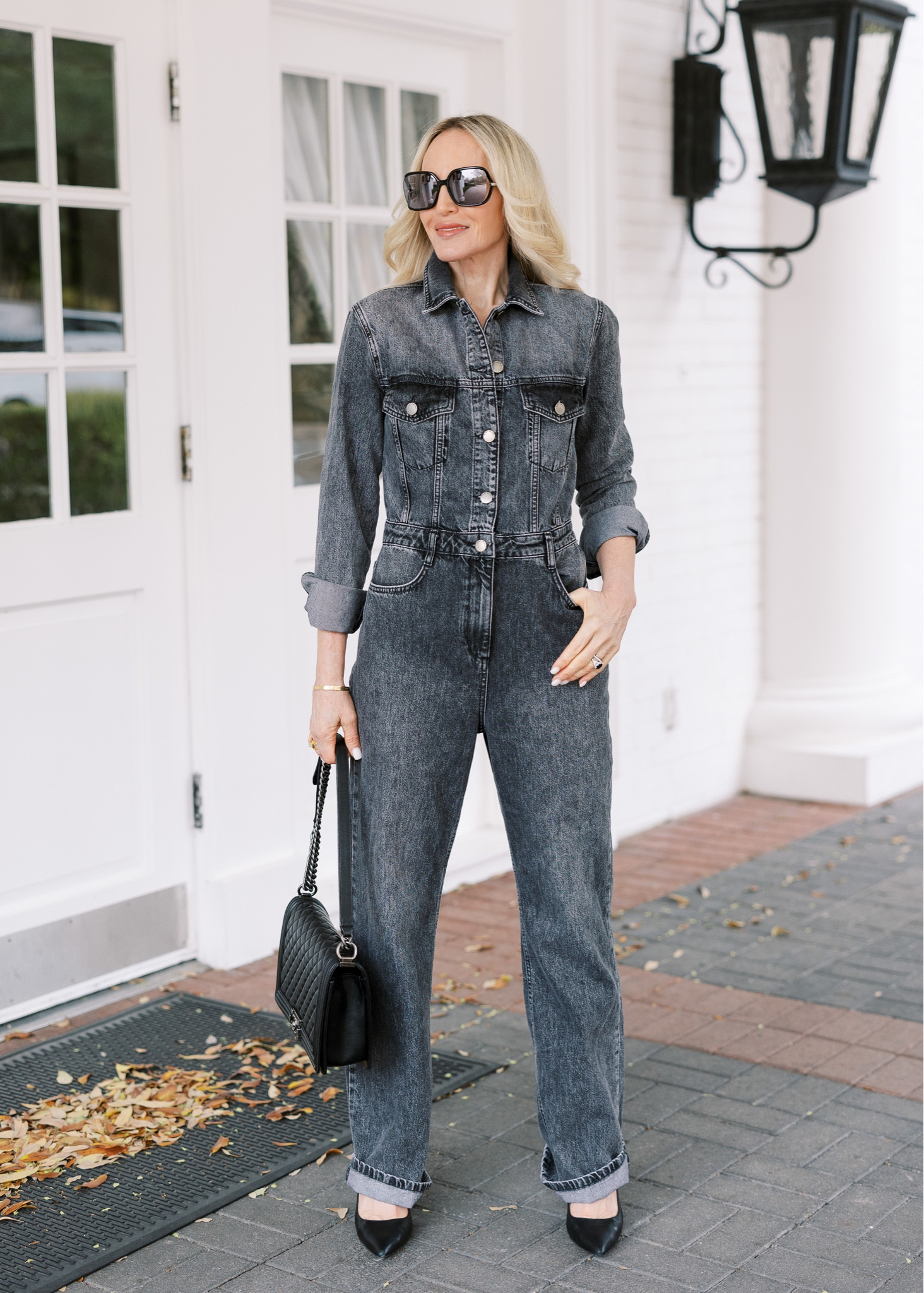 Relaxed Glamour in the most fabulous denim jumpsuit!

Denim Jumpsuit, Style Trend, Gray Denim

#LTKstyletip #LTKover40