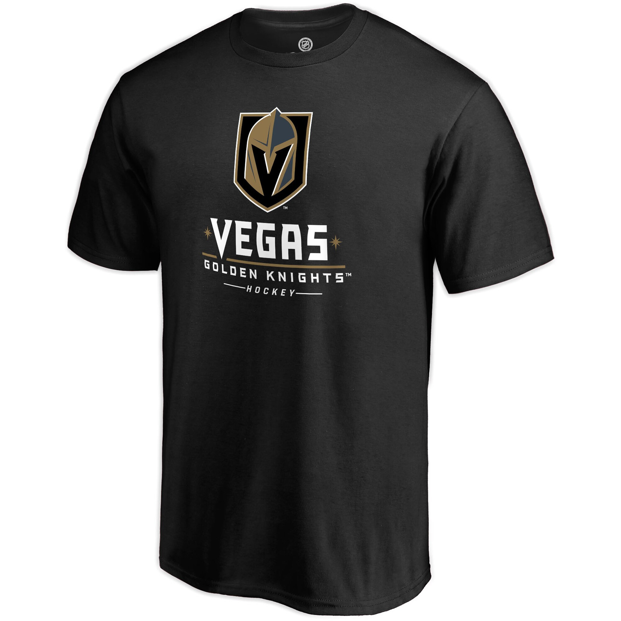 Men's Vegas Golden Knights Fanatics Branded Black Team Lockup T-Shirt | NHL Shop