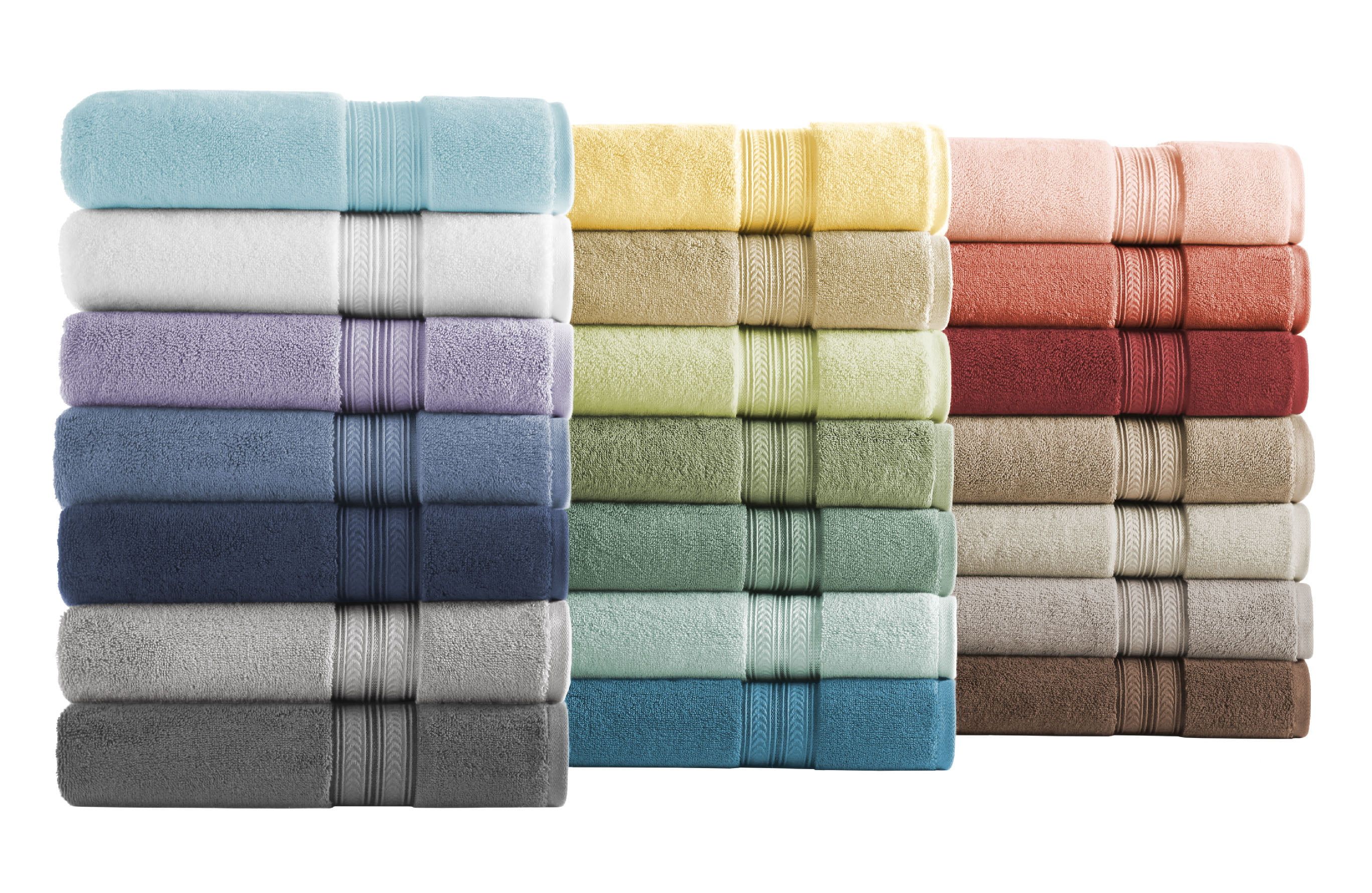 Better Homes and Gardens Thick and Plush 6 Piece Bath Towel Set, Arctic White | Walmart (US)