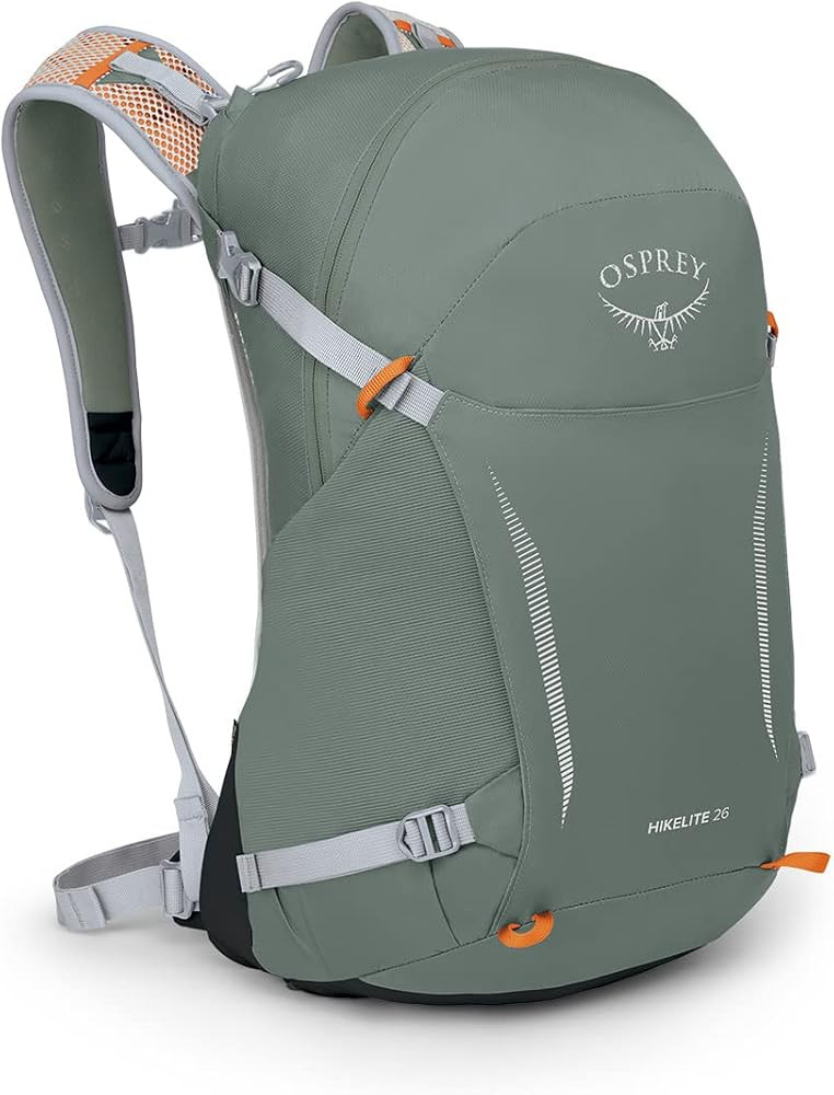 Osprey Hikelite 26L Unisex Hiking Backpack, Pine Leaf Green | Amazon (US)