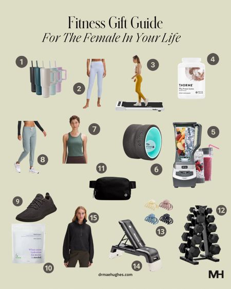 My top 15 gift ideas for the fitness female in your life! 

#LTKCyberWeek #LTKfitness #LTKGiftGuide