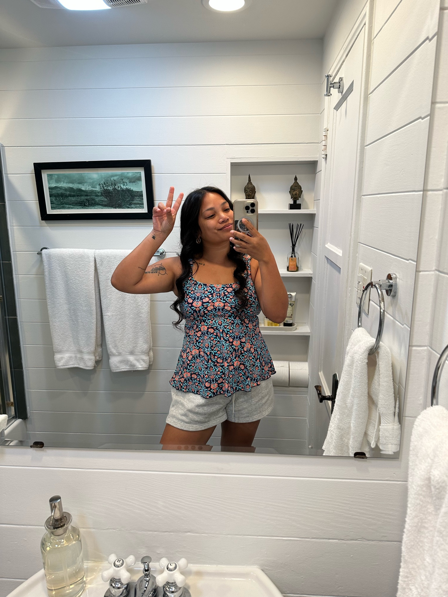 Modest swim tankini top that’s super flattering and comes in multiple fun prints 🥰 wearing a size M. Use code SWIM60 to save extra $$

#LTKunder50 #LTKswim #LTKsalealert