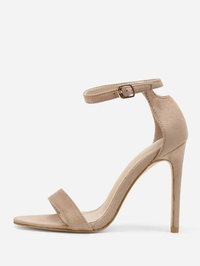 Peep Toe Ankle Strap Pumps | SHEIN