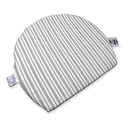 Amazon.com: Boppy Pregnancy Wedge Pillow with Removable Jersey Pillow Cover | Gray Modern Stripe ... | Amazon (US)