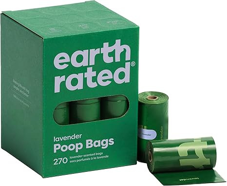 Earth Rated Poop Bags for Dogs, Guaranteed Leak Proof and Extra Thick Waste Bag Refill Rolls, Lav... | Amazon (US)
