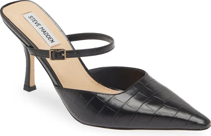 Brecki Mary Jane Poiinted Toe Mule (Women) | Nordstrom