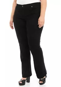 WONDERLY Plus Size Mid Rise Bootcut Stretch Jeans | Belk