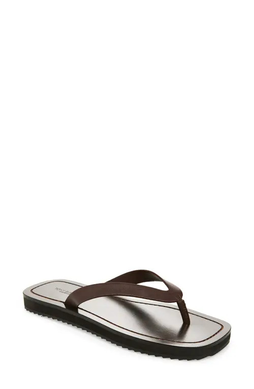 Tony Bianco Kimba Flip Flop in Chocolate at Nordstrom, Size 41 | Nordstrom