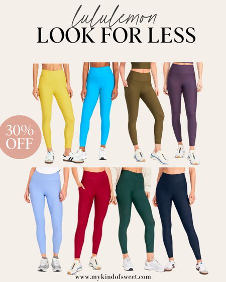 Check out these Lululemon dupes from Old Navy. So many pretty colors and they are on sale right now for 30% off!

#LTKsalealert #LTKstyletip #LTKfitness