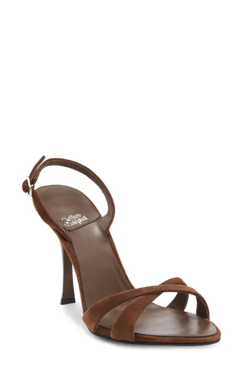 Jeffrey Campbell Marielle Slingback Sandal in Espresso Suede at Nordstrom, Size 9 | Nordstrom