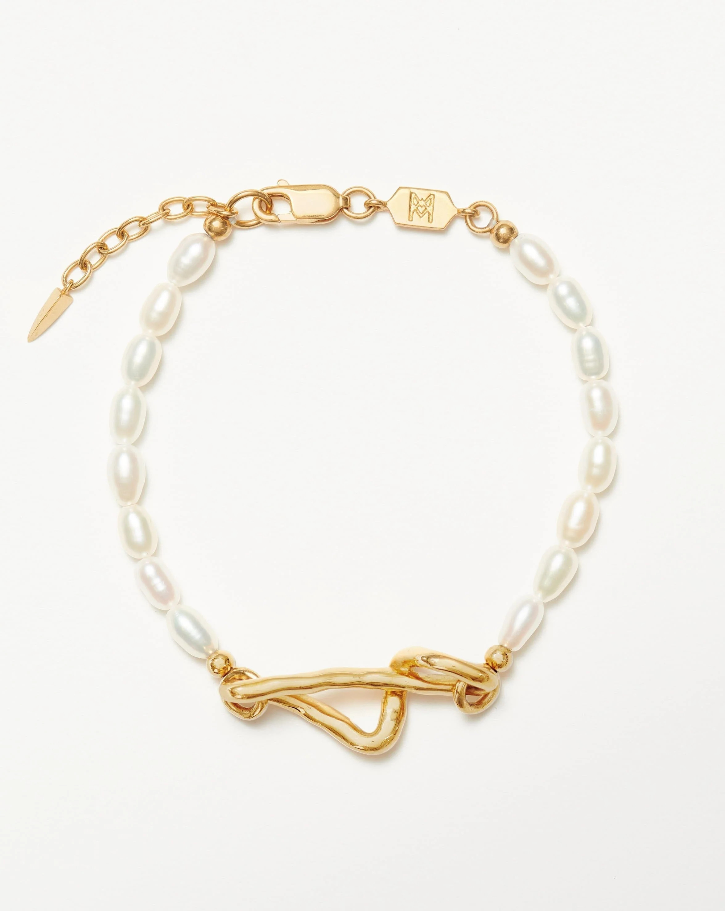 Molten Seed Pearl Knot Bracelet | Missoma
