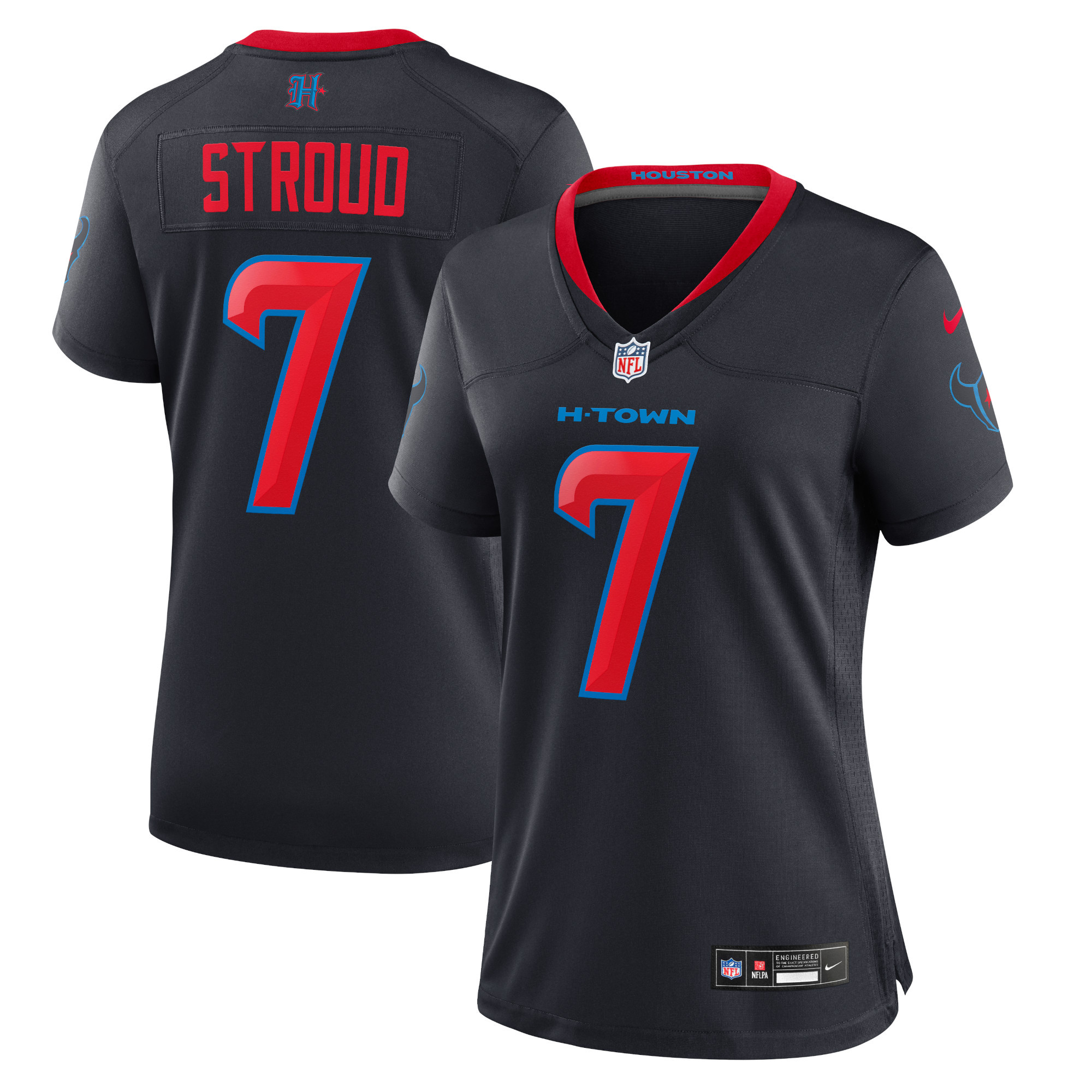 Women's Houston Texans C.J. Stroud Nike Navy Alternate Game Jersey | NFL Shop