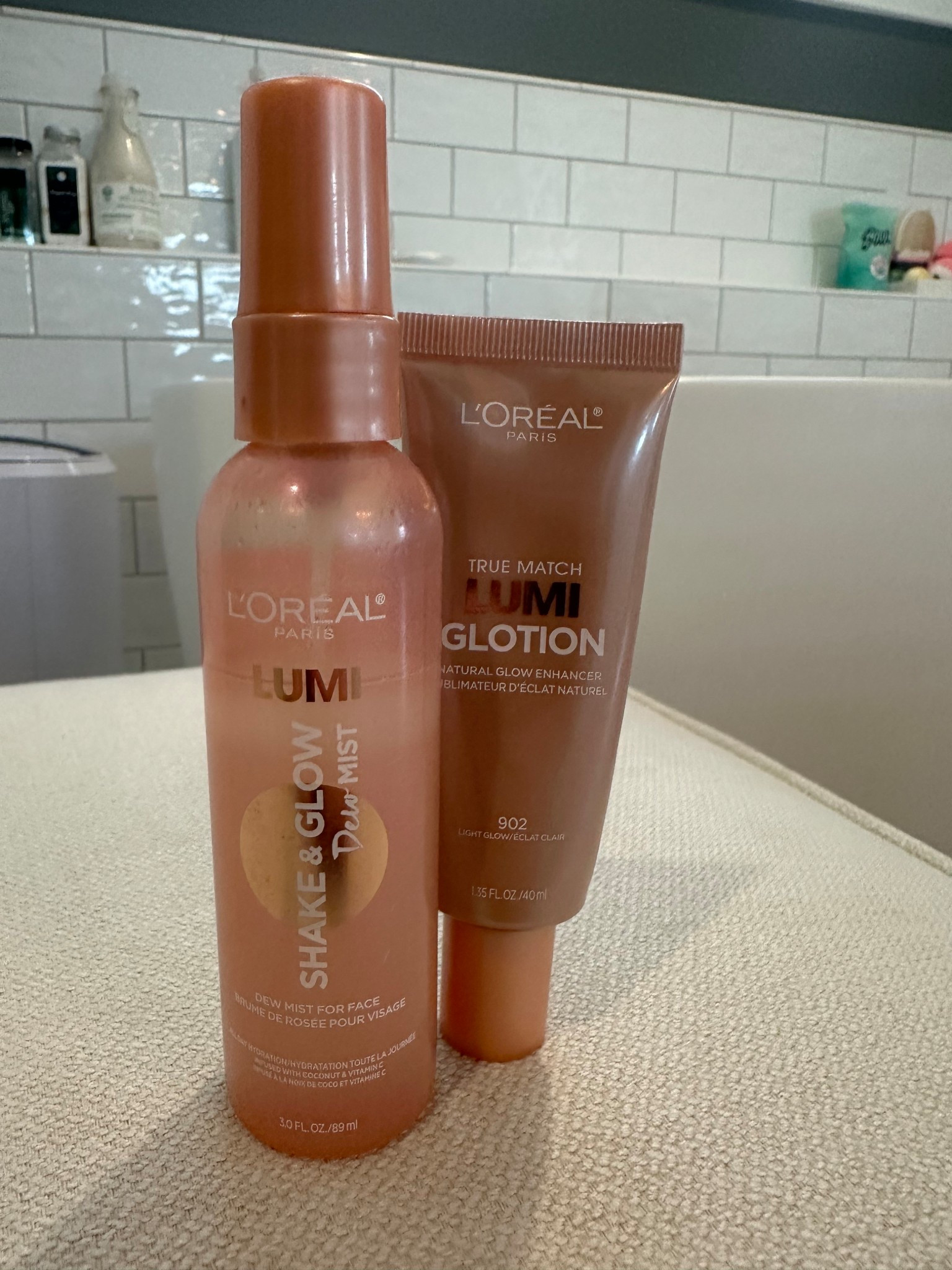 Two of my favorite things that I use for my skin care routine every single day! They make my face feel super hydrated and give you that perfect little glow.