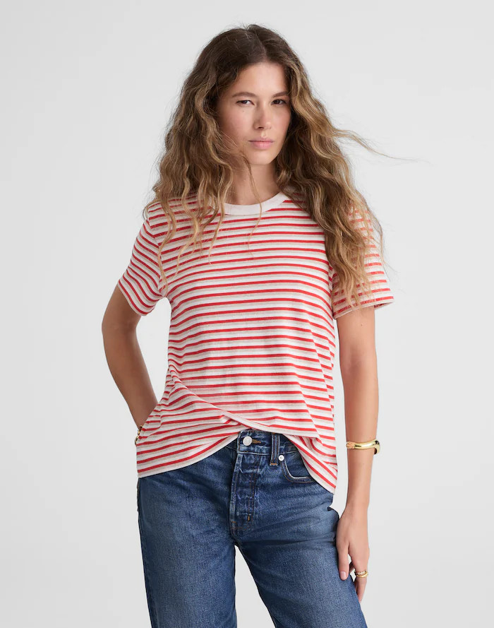 The Dakota Perfect Crewneck Tee | Madewell