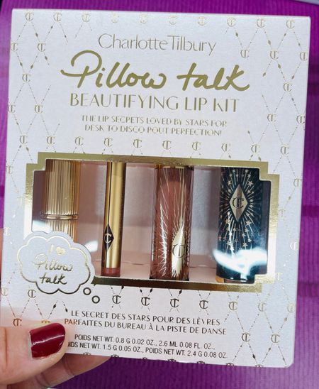 Beauty gift sets are easy crowd pleasing gifts for your friend, Mom, Aunt, or anyone else in between!😍💋Love this one from Charlotte Tilbury it’s perfect for travel and you’re definitely saving from this bundle!😘💋💋And lip kits are perfect for retouching during those holiday meals!☺️





#ltkseasonal #ltkunder50 #ltkstyletip #giftset #beautygiftset #ltktravel #charlottetilbury #sephora #stockingstuffers #giftsforher #makeupgifts #elephantexchange #giftexchangeideas 

#LTKbeauty #LTKGiftGuide #LTKHoliday