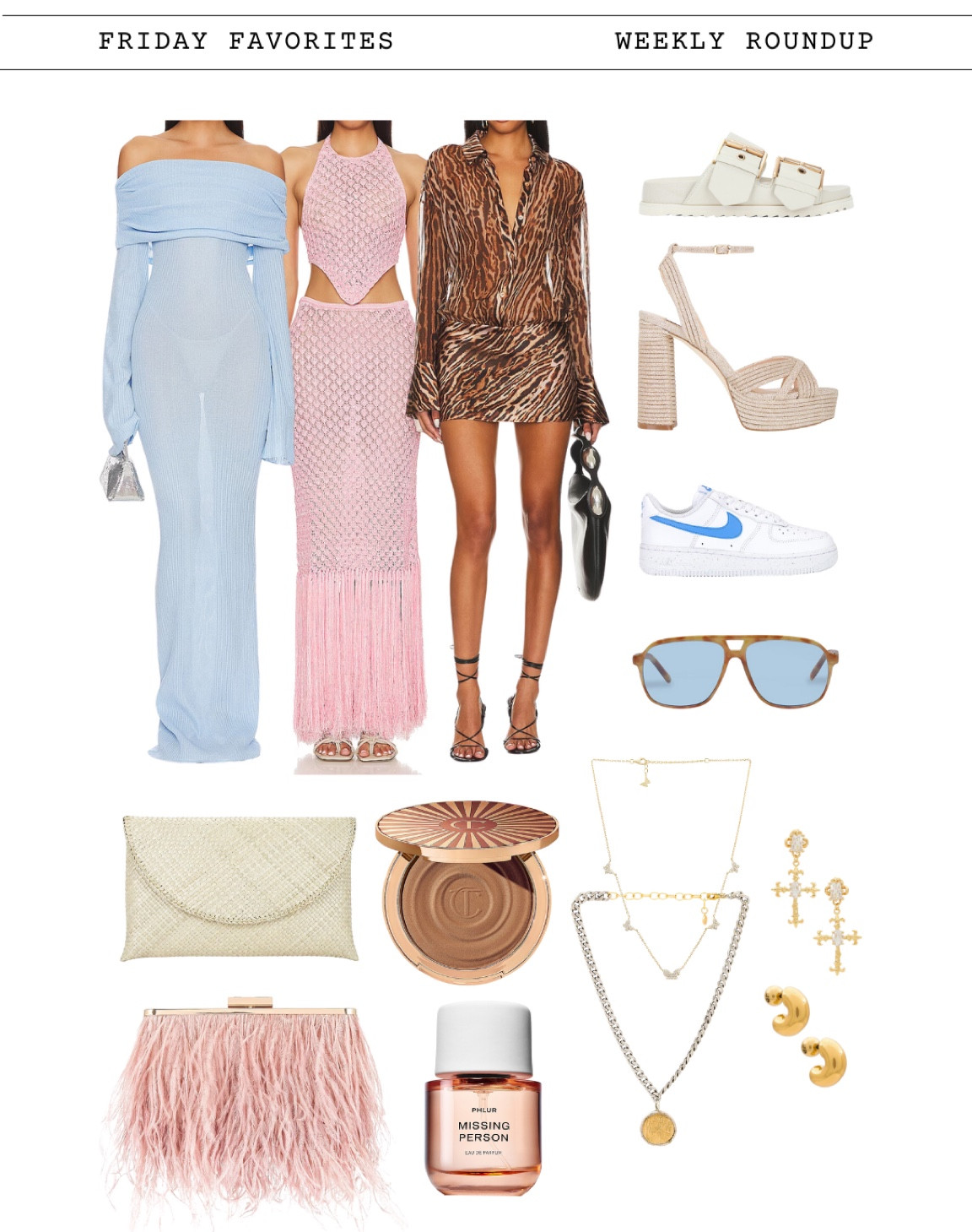 Spring Revolve Friday Favorites! This blue dress is GORGEOUS 💙 

spring l spring clothes l spring dress l revolve l friday favorites l heels l makeup 