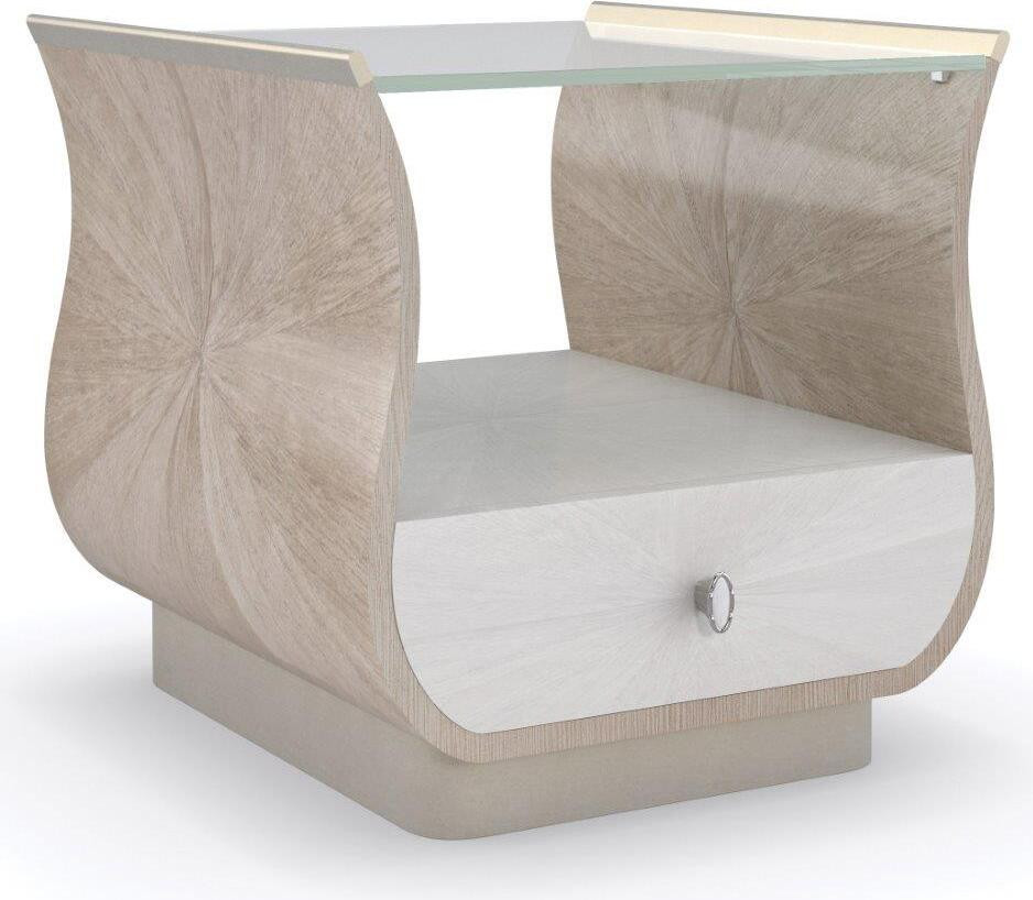 Caracole Compositions Lillian Rectangle End Table | 1stopbedrooms