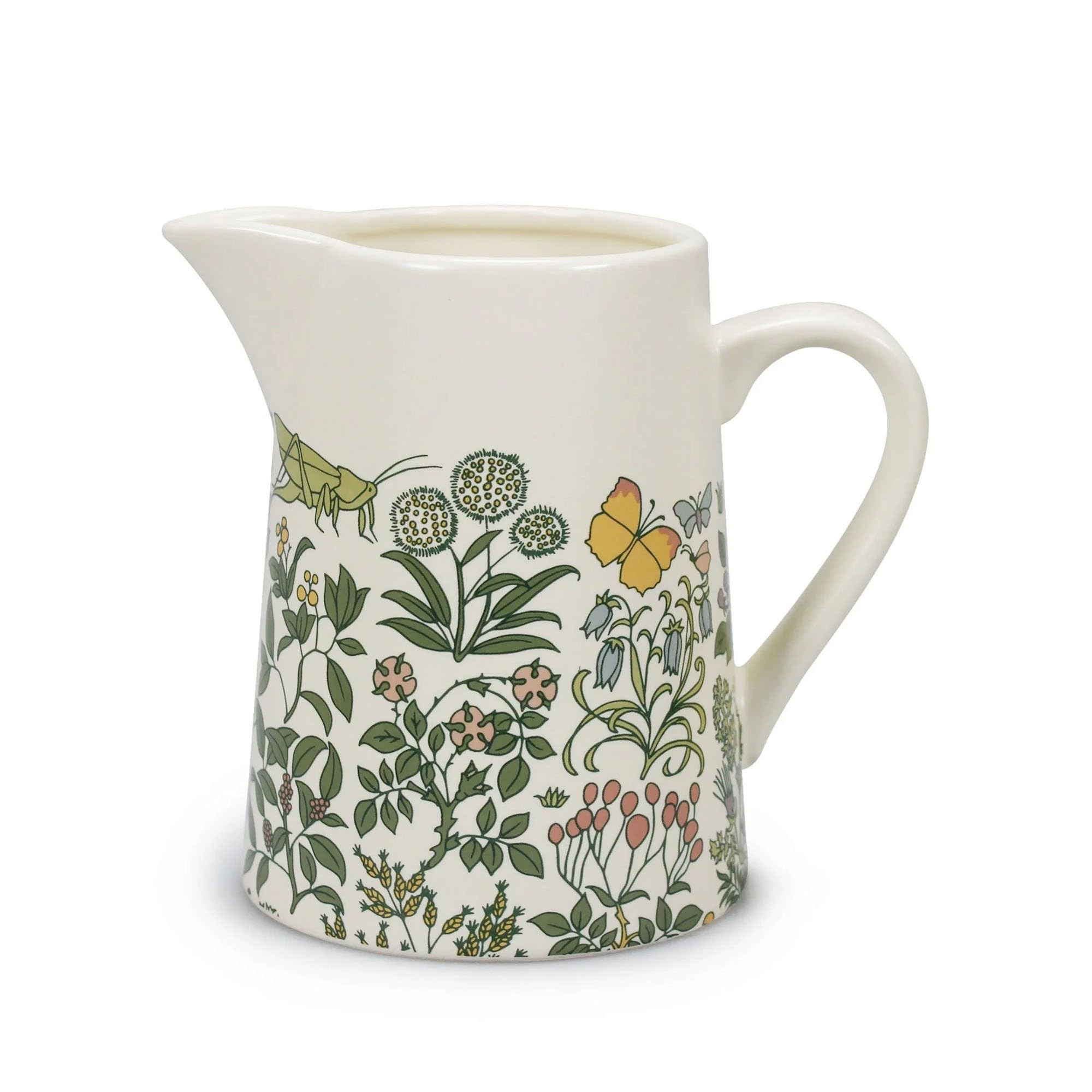Half Moon Bay Apothecary's Garden - ACS Voysey - Multicolor 16 Ounce (500ml) Ceramic Stoneware Ju... | Amazon (US)