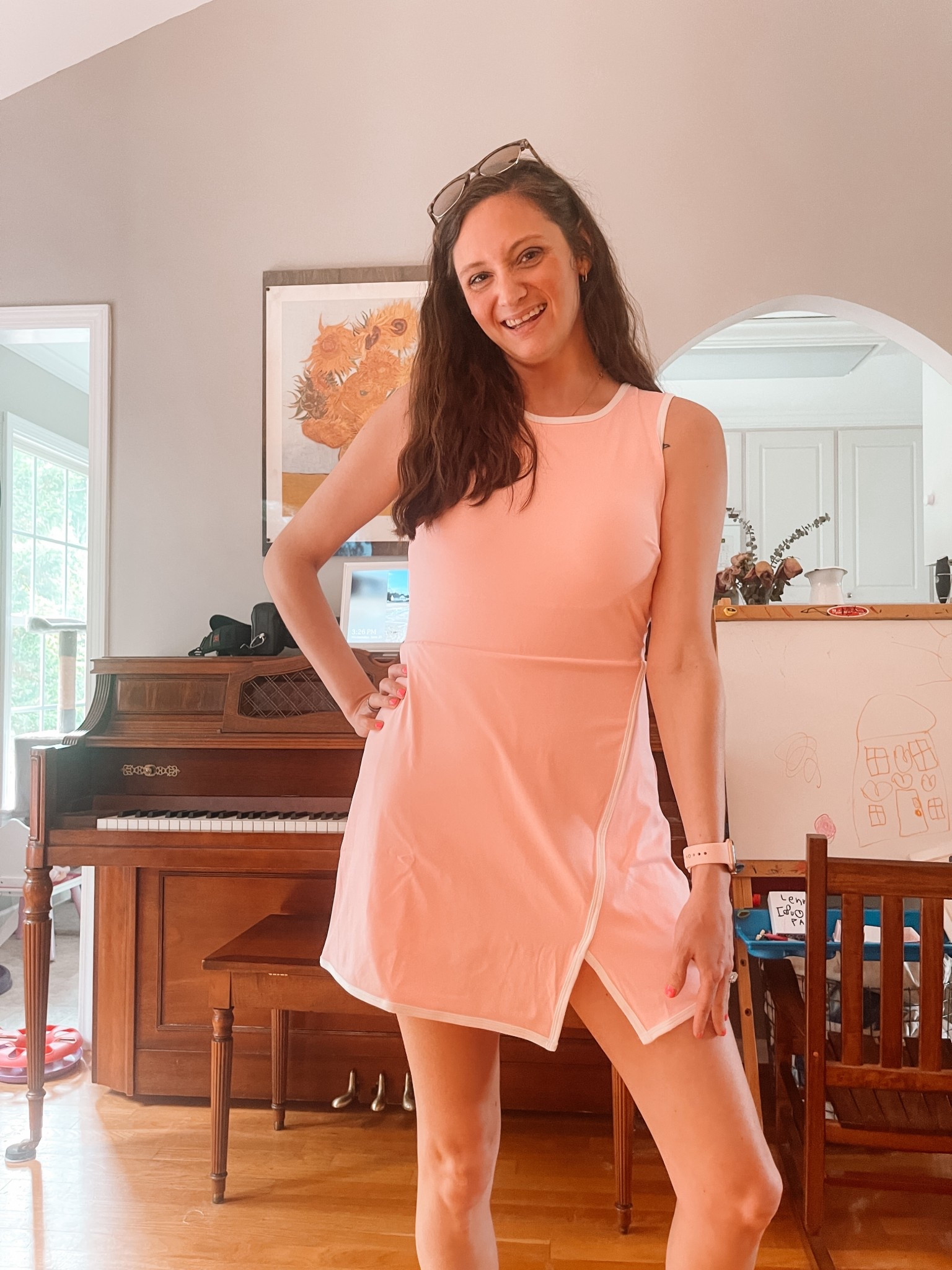 Okay but this Amazon dress might be the MVP of summer ☀️

Built-in bra? ✅
Built-in shorts? ✅
No bra straps showing, no awkward bunching—just cute, comfy, and mom-life approved 🙌🏻

Perfect for school drop-off, coffee runs, or pretending you’re headed to Pilates when really you’re going to TJ Maxx 😂

#AmazonFinds #MomStyle #AthleisureLook #LTKfit #ComfyAndCute #ThatKatieFathFinds #SummerOOTD

#LTKSeasonal #LTKStyleTip #LTKActive