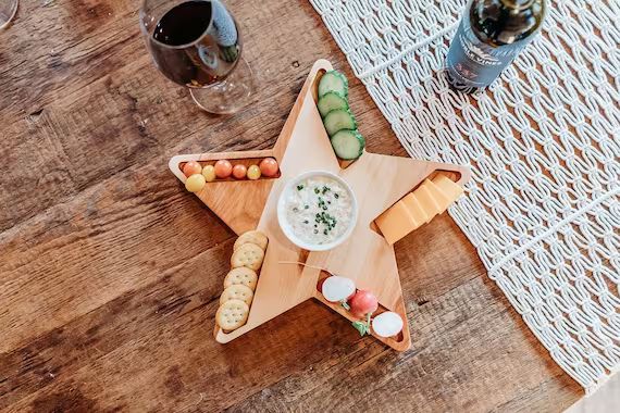 BIRCH Star Shaped II Charcuterie Board/ Serving Board/ Cheese | Etsy | Etsy (US)