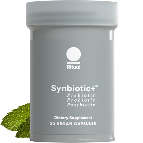 Ritual Synbiotic+ 3-in-1 Probiotic Supplement - 30 Capsules - 30 Servings | Amazon (US)