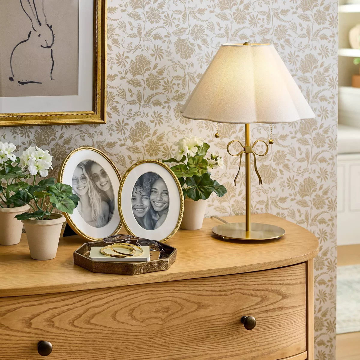 Stick Lamp with Bow Brass - Threshold™ designed with Studio McGee | Target