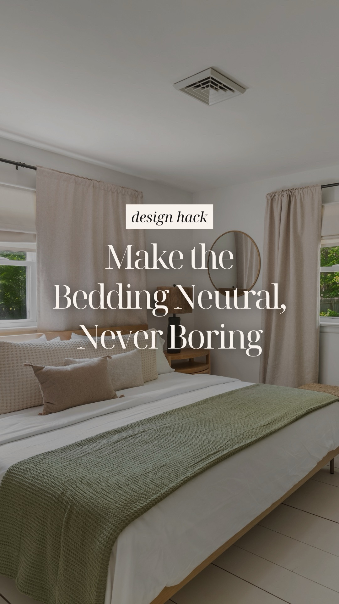 there couldn’t be a better time to upgrade your bedding- so many of my favorite neutral textured layers are on sale for Black Friday from Target, west elm, TJ maxx and more. Follow this formula for a layered, warm look in neutrals:
1) crisp white cotton sheets and duvet (all from Target and on sale!)
2) the bottom of the bed blanket in another neutral, spanning the full width of the bed
3) a lumbar pillow that also fits almost the full width— I use a body pillow with a cover for queen and king beds, because the insert is only $10
4) more textures and tones of neutrals from the throw pillows, curtains, etc. 

#LTKSaleAlert #LTKHome #LTKCyberWeek