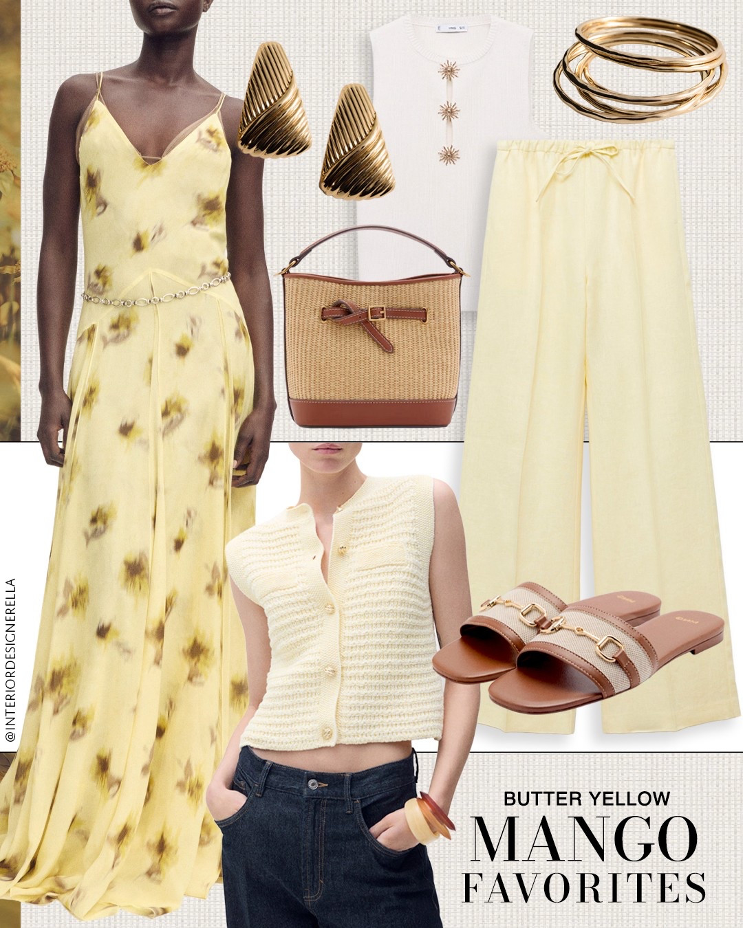 MANGO Butter Yellow Favorites!✨ Share this post with a friend!!🤗 Click on the “Summer OOTD” collection on my LTK to shop this post and more!🤗 Have an amazing day!! Xo!!

#LTKItBag #LTKShoeCrush #LTKSummerEdit