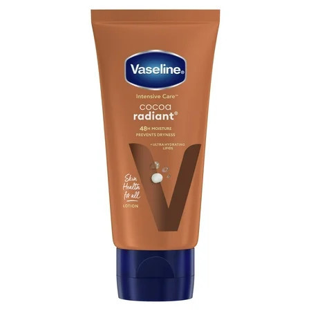 Vaseline Moisturizing Body Lotion for Dry Skin Cocoa Radiant with Ultra-Hydrating Lipids & Pure Cocoa Butter, 2 oz | Walmart (US)