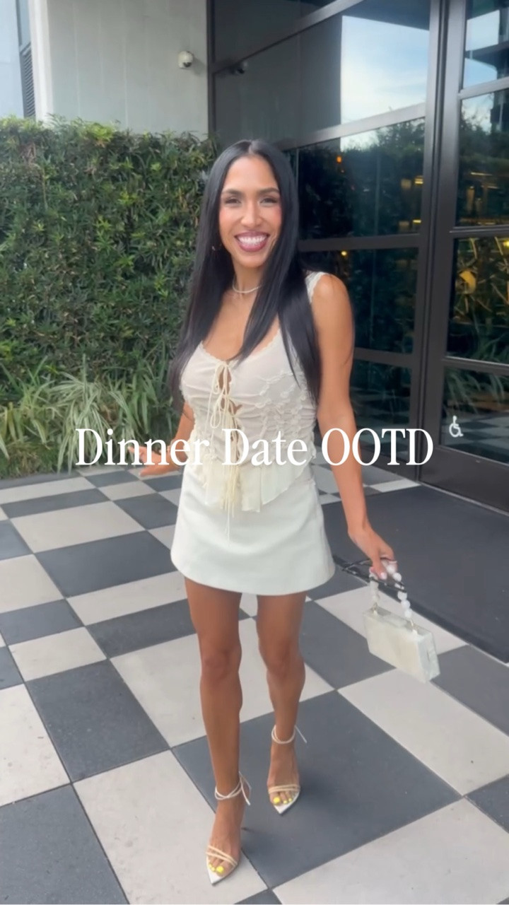 Dinner date OOTD ✨🍸 

Original top is from @Zara , but I linked a similar one below! 🤍

#LTKootd #LTKBeauty