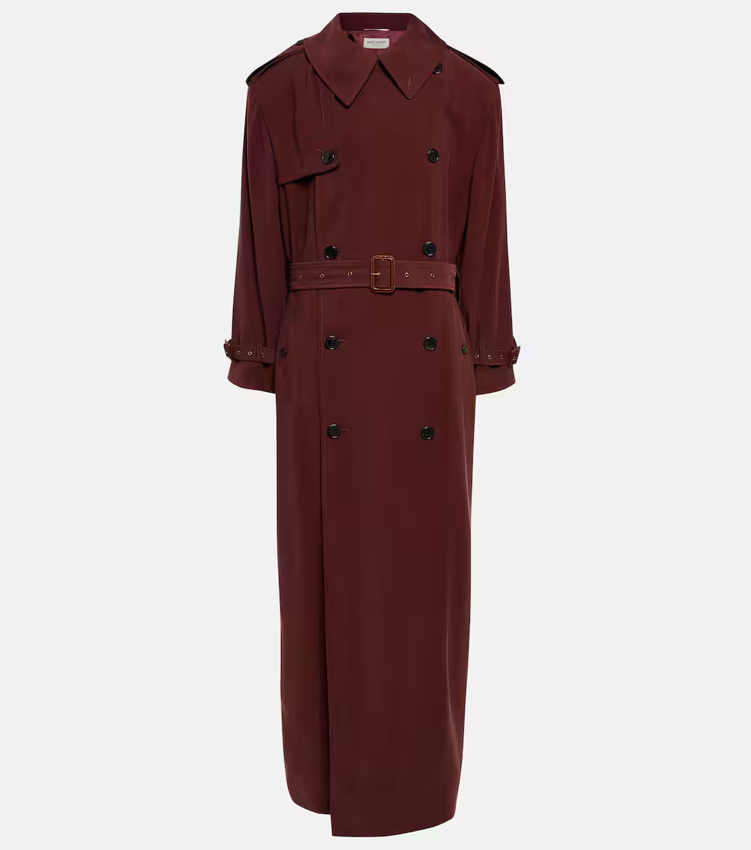 Double-breasted twill trench coat | Mytheresa (UK)