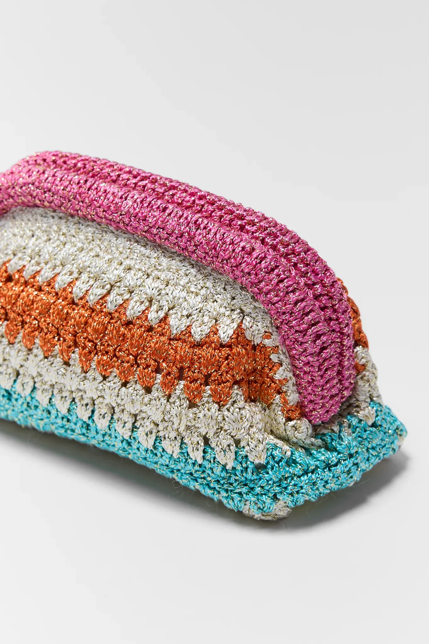 Luna Multicolor Woven Clutch | Avara
