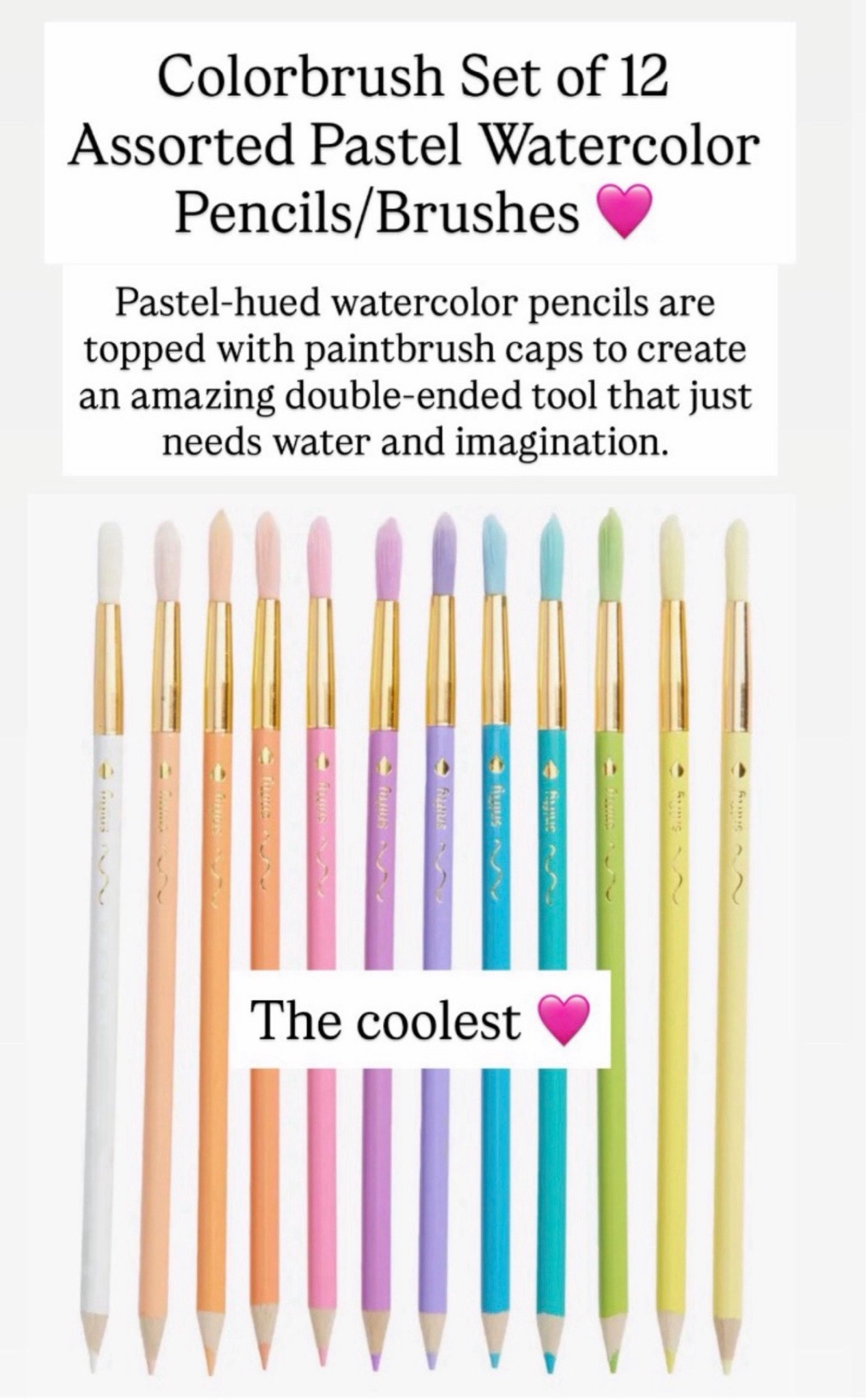 Colorbrush pencil and brush set

#LTKKids