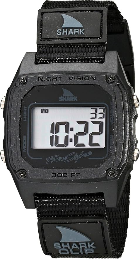 Freestyle Men's FS84978 Shark Clip Classic Retro Television Screen Case Digital Watch | Amazon (US)