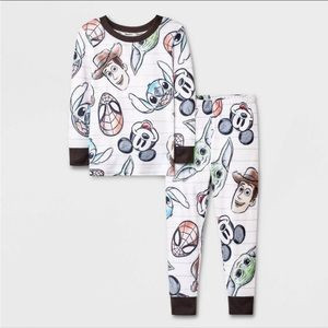 Disney 100 Character Mash Up Target Toddler Pajamas 12 months | Poshmark