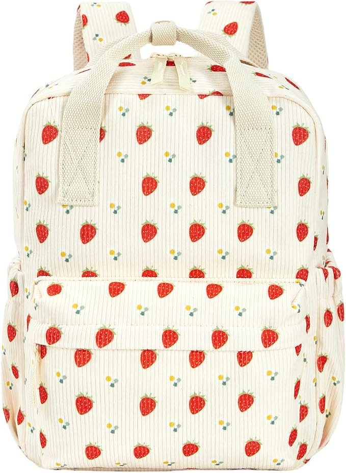 Mini Corduroy Toddler Backpack Bookbag School Bag for Toddlers Girls and Boys Preschool Daycare K... | Amazon (US)