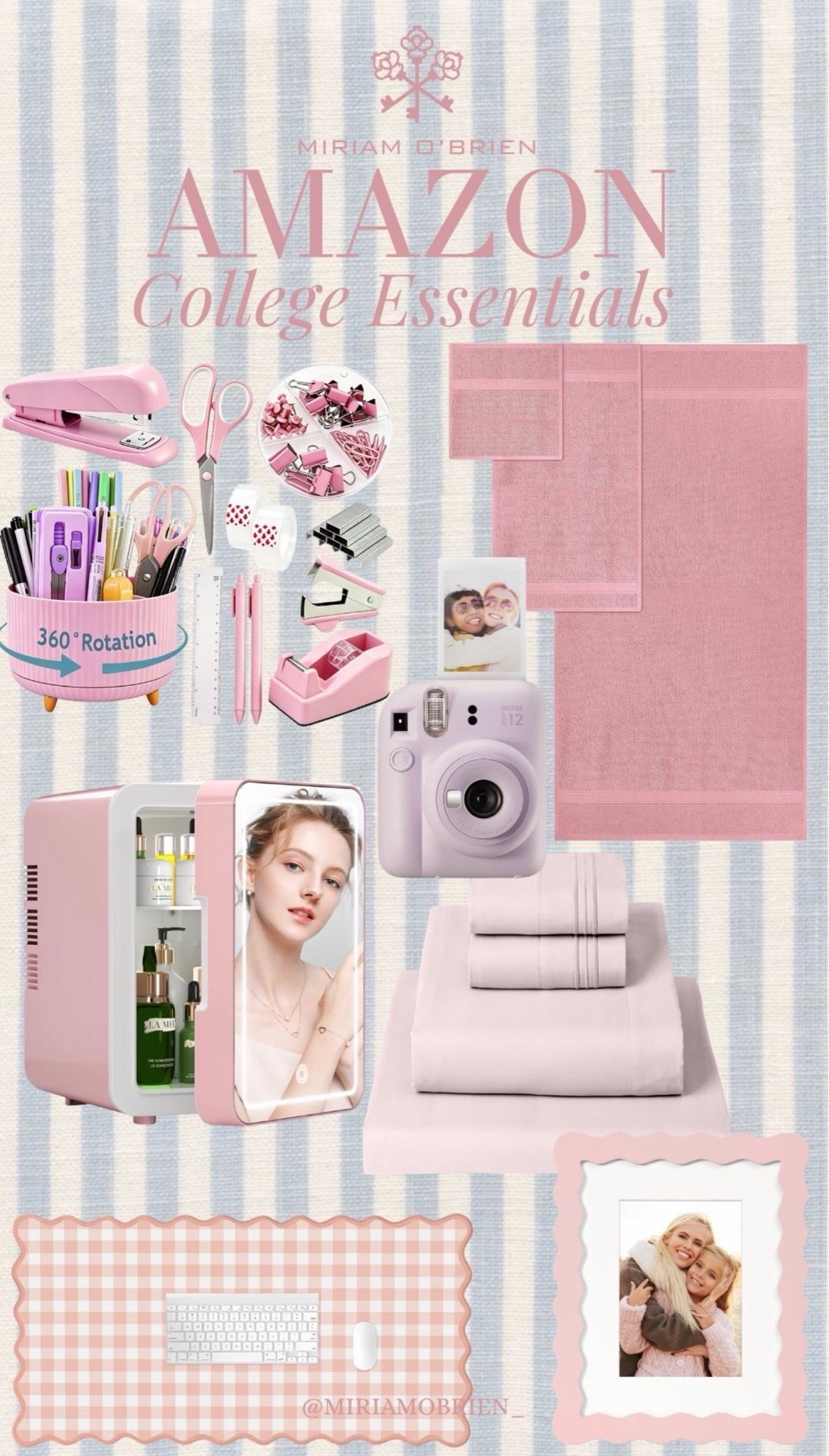 College essentials 

Follow me @miriamobrien  on IG and TikTok 

#College #BackToSchool #Dorm ￼

#LTKSeasonal #LTKTravel #LTKmomlife