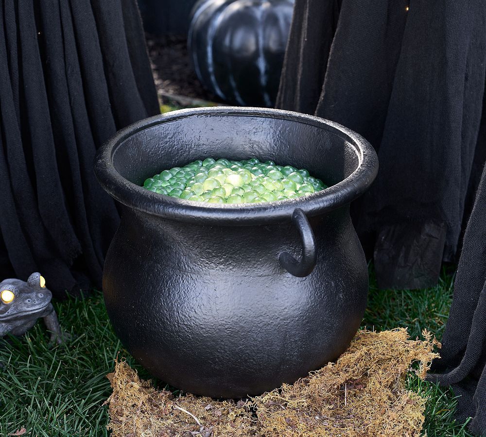Lit Witches Cauldron | Pottery Barn (US)
