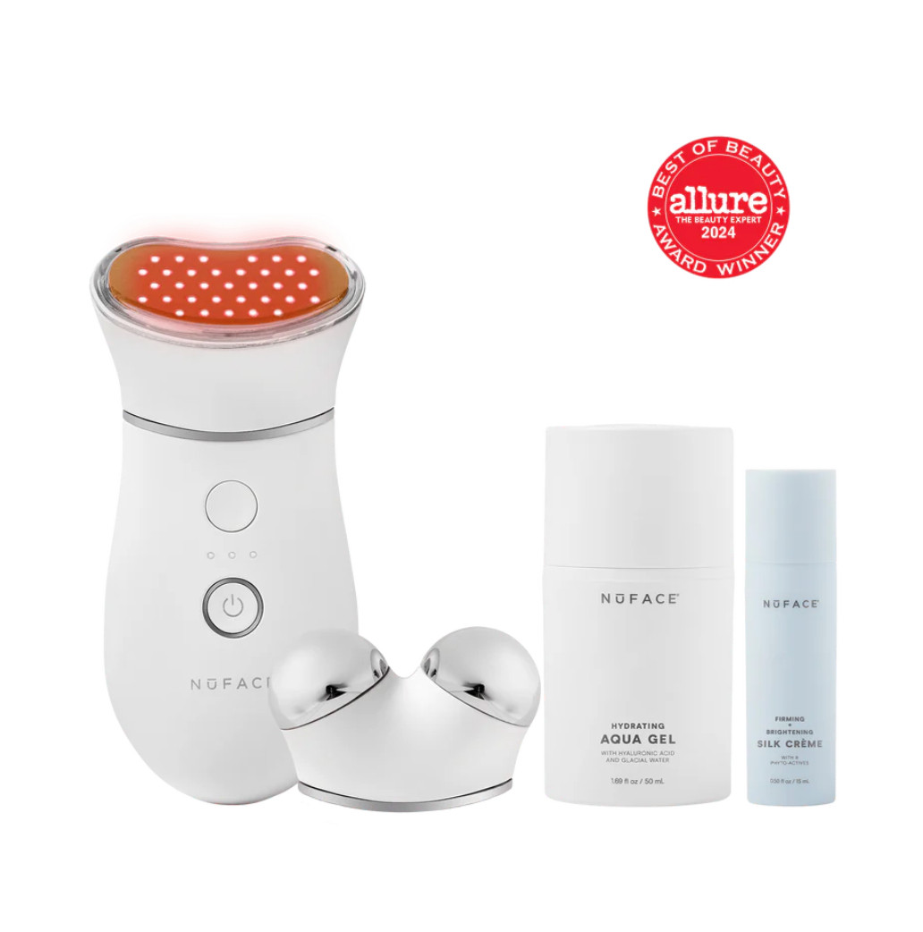 NuFace At-Home Treatment - The TRINITY+ microcurrent skin tightening device with Red Light Therapy Attachment 

 #LTKGiftGuide #LTKBeauty #LTKWedding