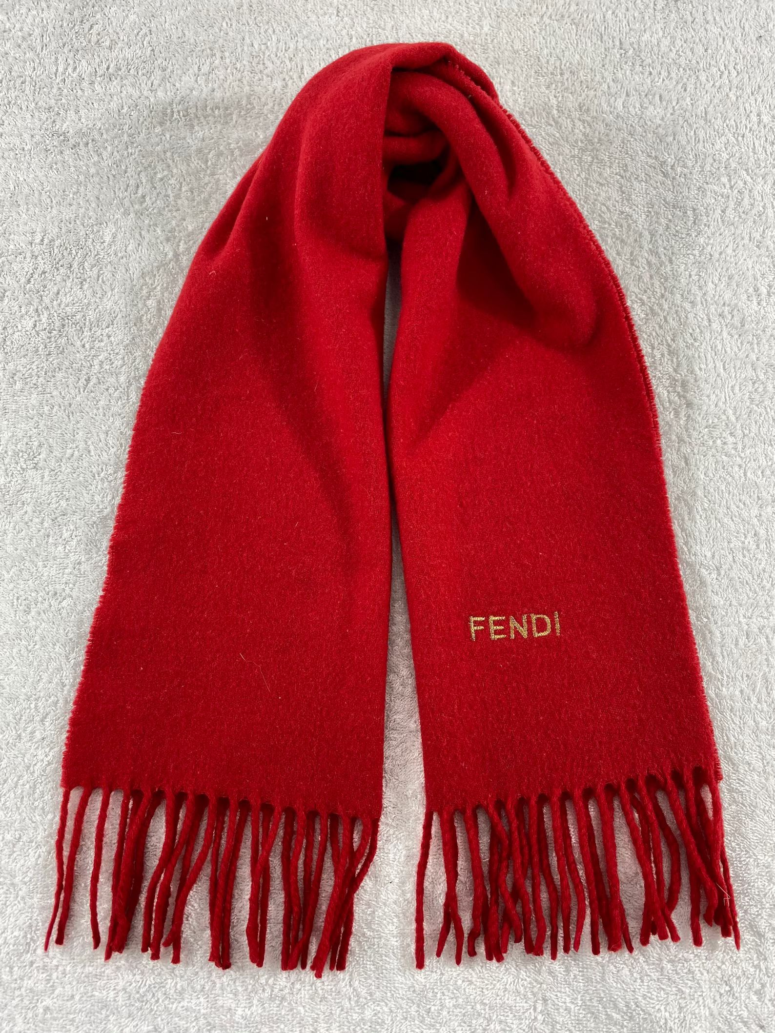 Vintage Fendi Scarf Roma Italia Fendi Wool Scarf Vintage Fendi | Etsy | Etsy (US)