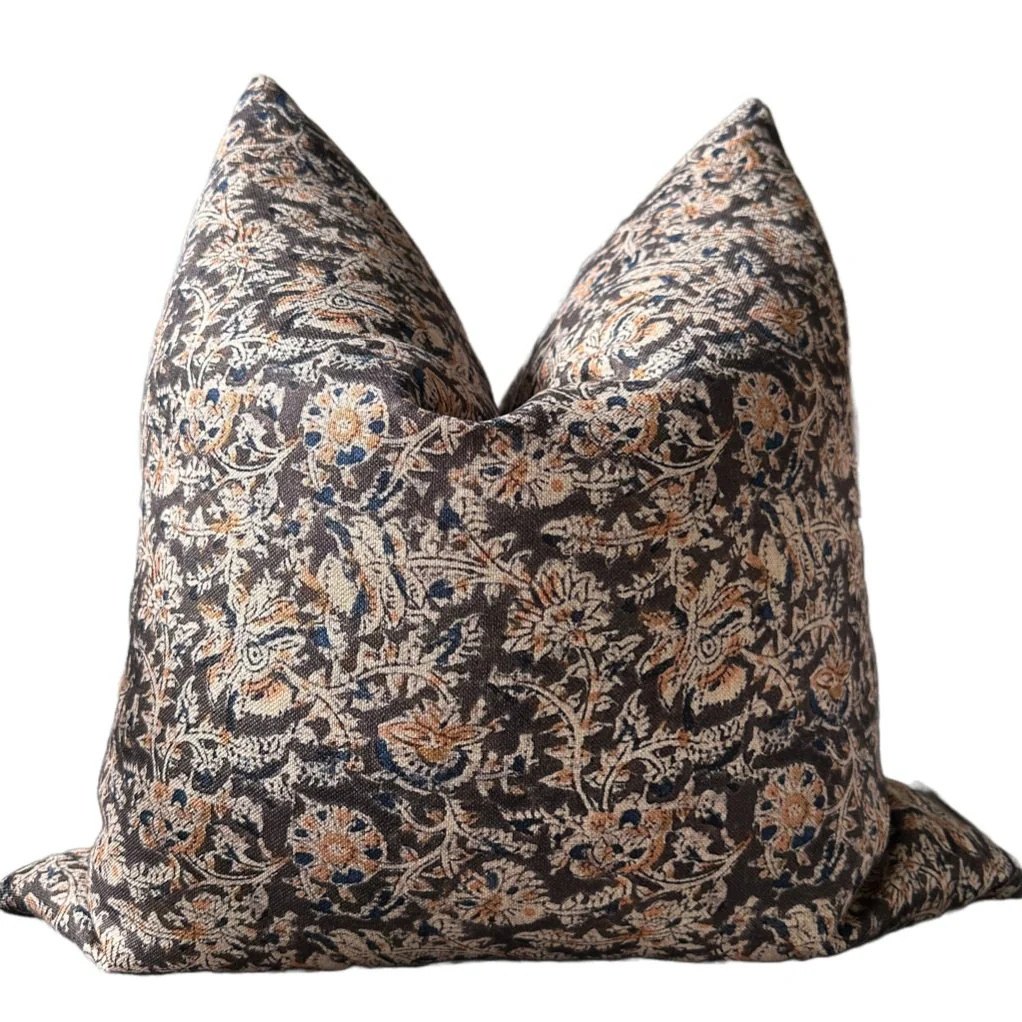 Juniper Brown Pillow Cover | Rennah